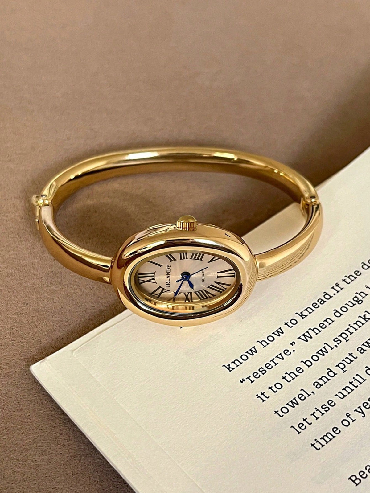 Vintage Oval Bangle Watch
