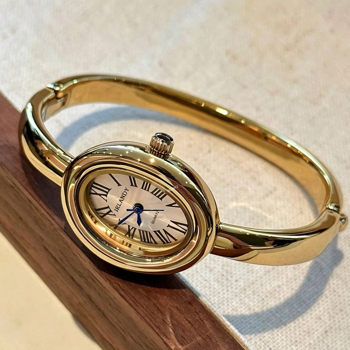 Vintage Oval Bangle Watch