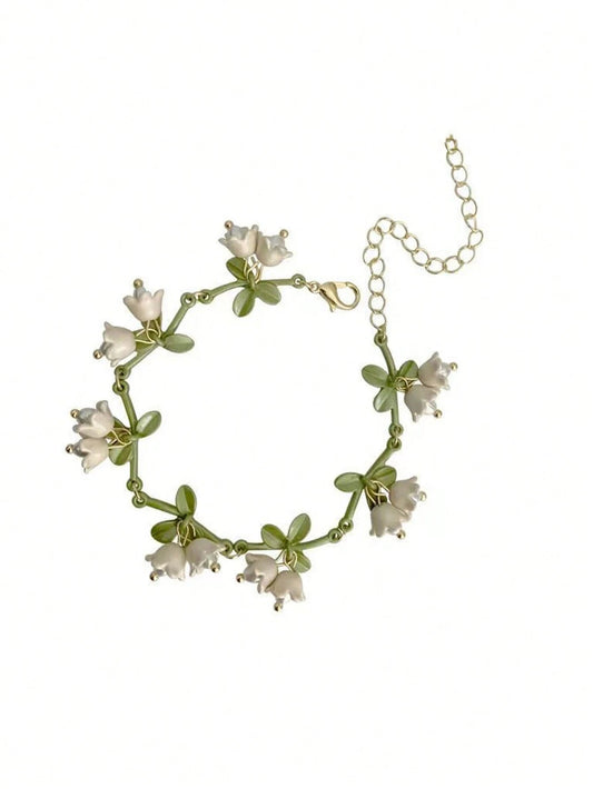 Enamel Chain Bracelet