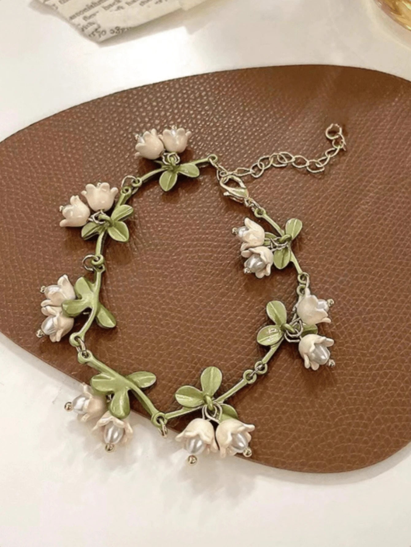 Enamel Chain Bracelet