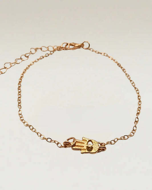 Hamsa Hand Evil Eye Bracelet