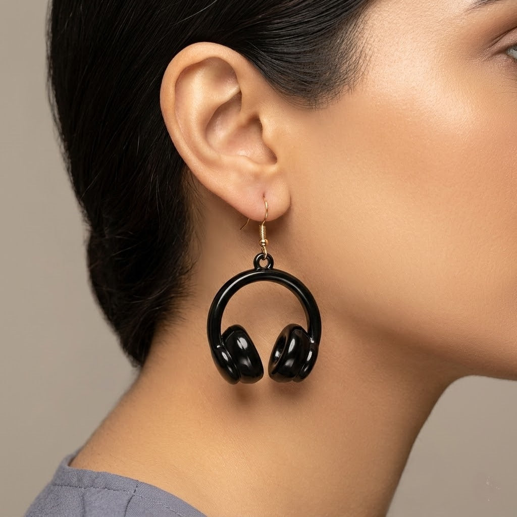 Headphones Earrings