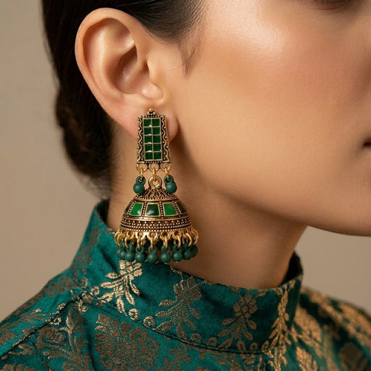 Round Beads Earrings