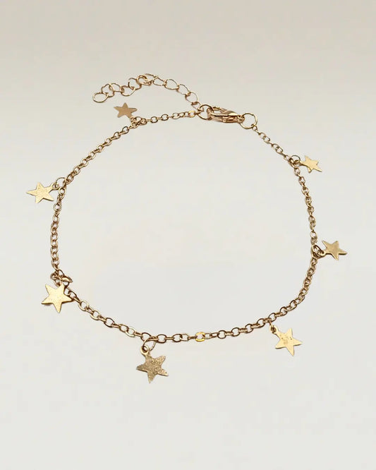 Gold Star Bracelet