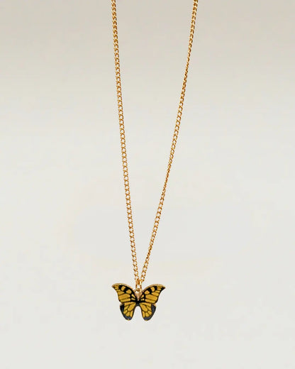 Colorful Butterfly Necklace