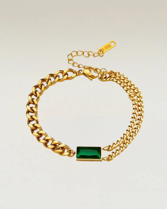 Trendy Green Bracelet