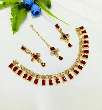 Zircon Necklace Set