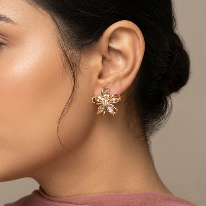 Flower Stud Earrings