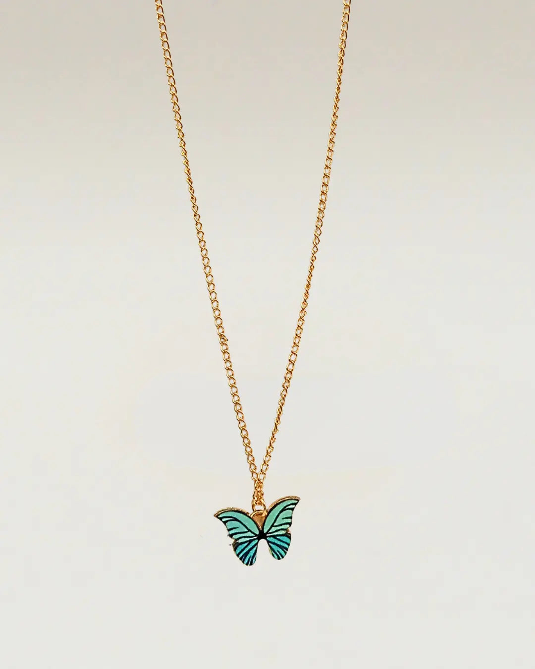 Colorful Butterfly Necklace