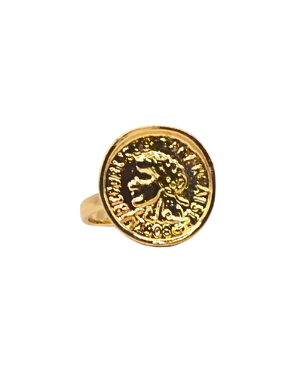 Queen Elizabeth Coin Ring
