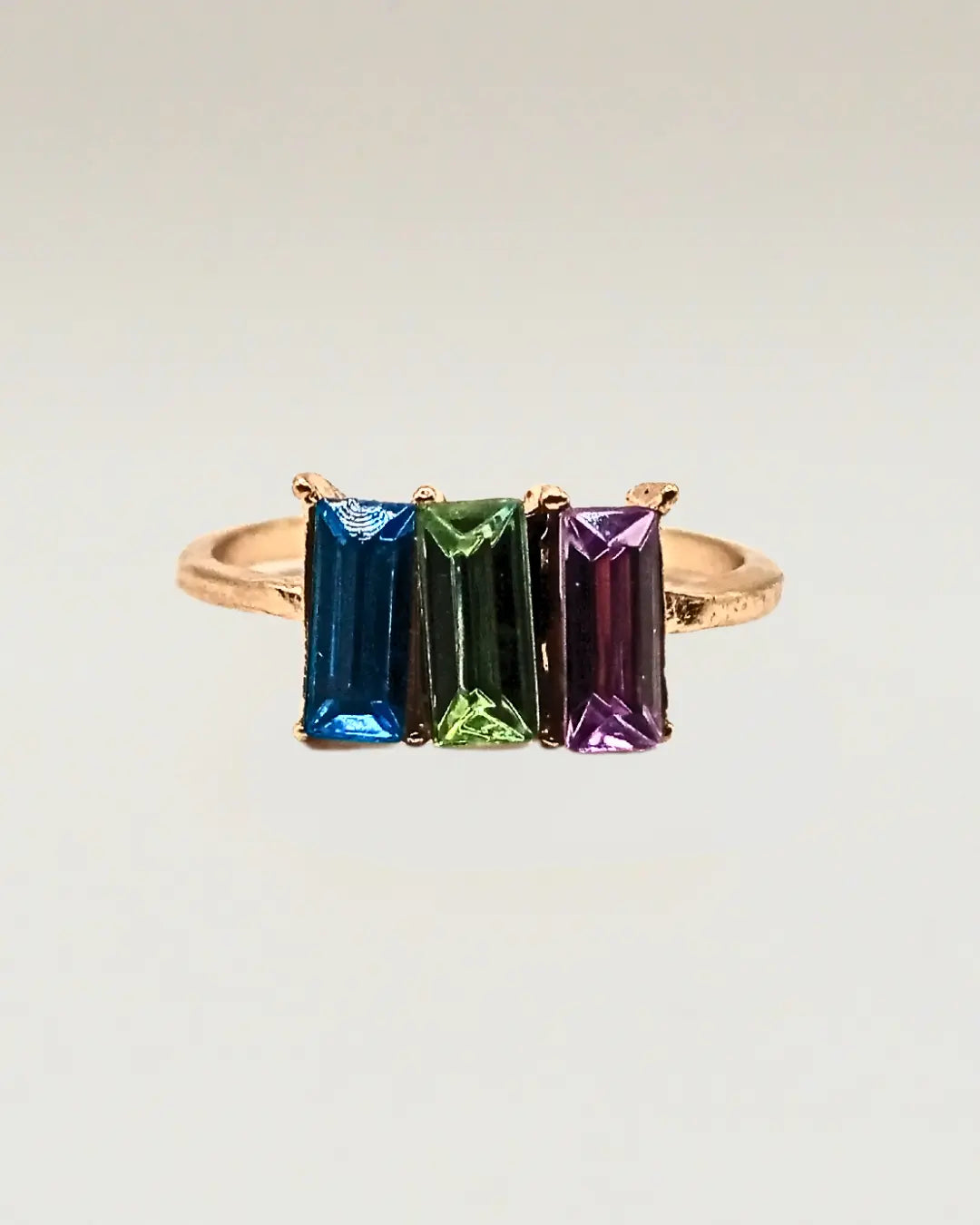 Multicolor Sapphire Ring
