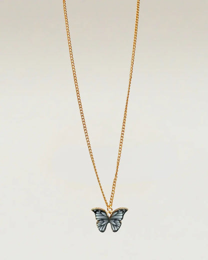 Colorful Butterfly Necklace