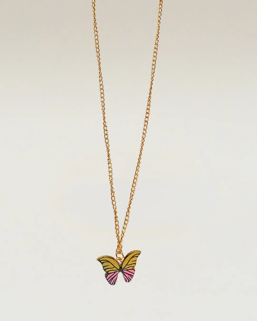 Colorful Butterfly Necklace