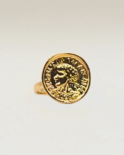 Queen Elizabeth Coin Ring