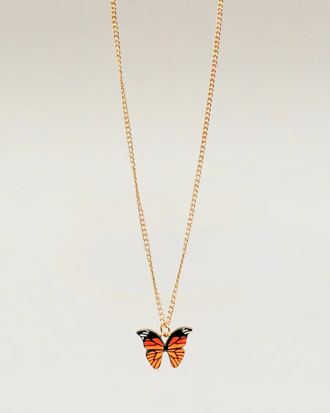 Colorful Butterfly Necklace