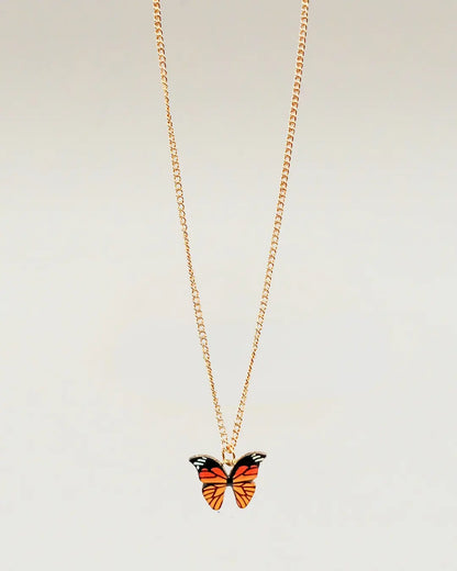 Colorful Butterfly Necklace