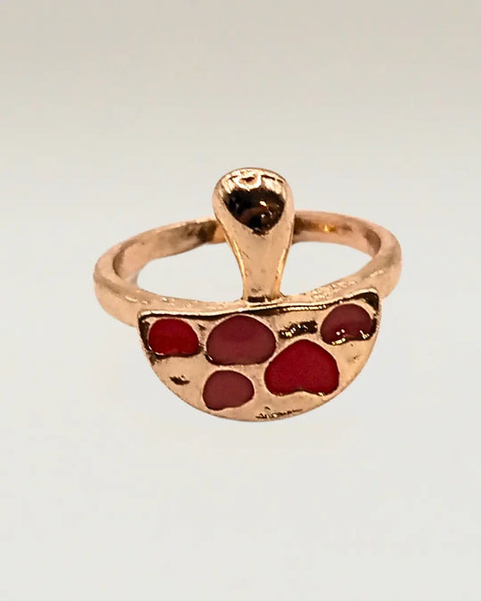 Gold Pomegranate Ring