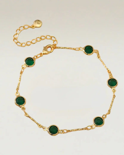 Zircon Emerald Bracelet