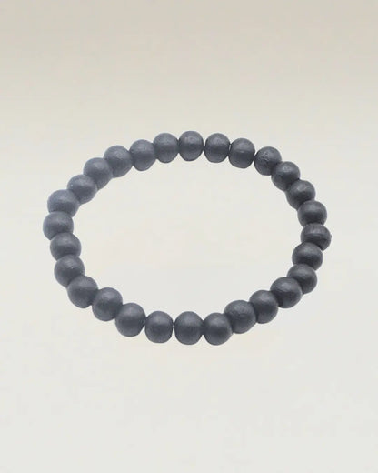 Matte Hematite Gemstone Bracelet