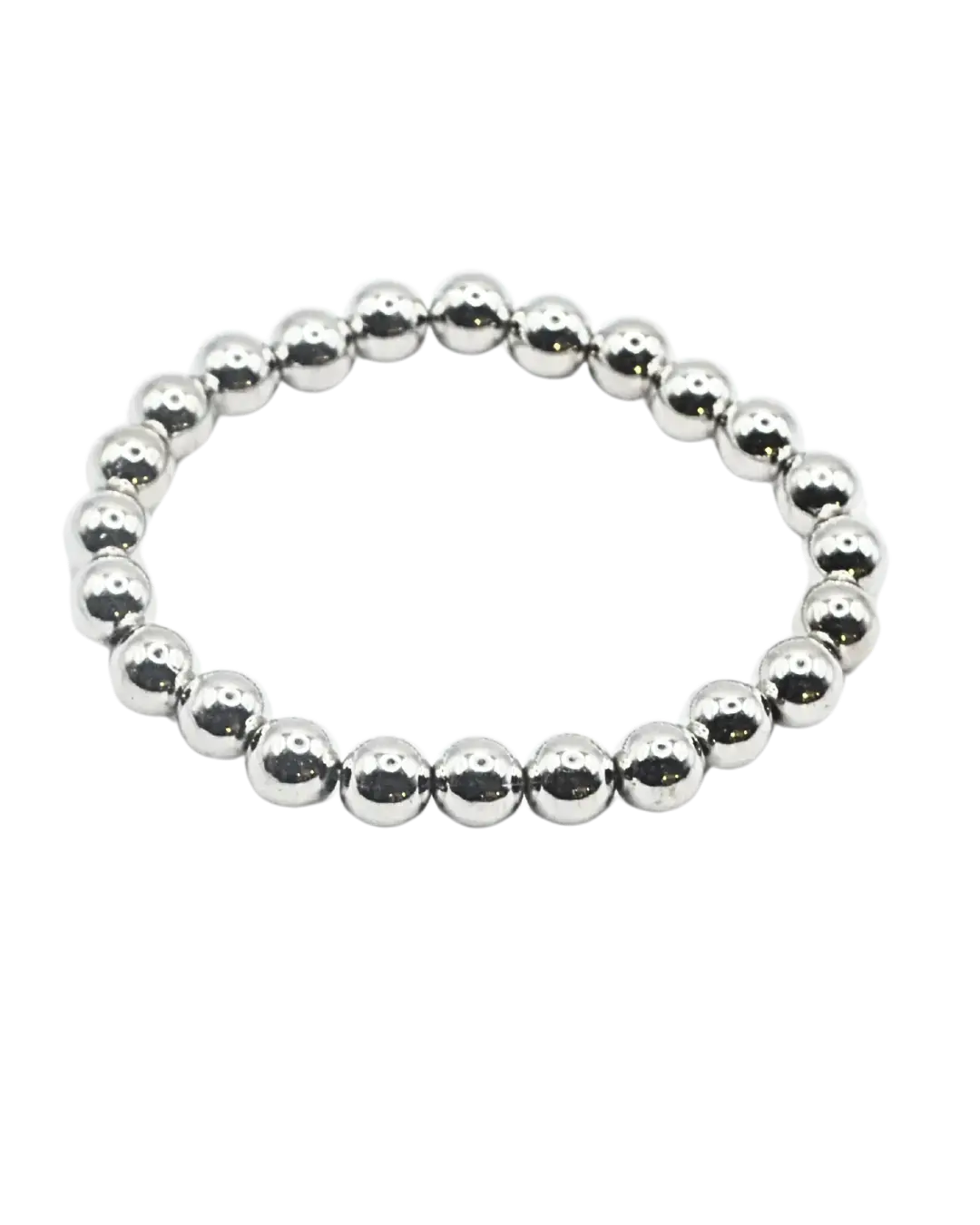 Silver Ball Bead Bracelet