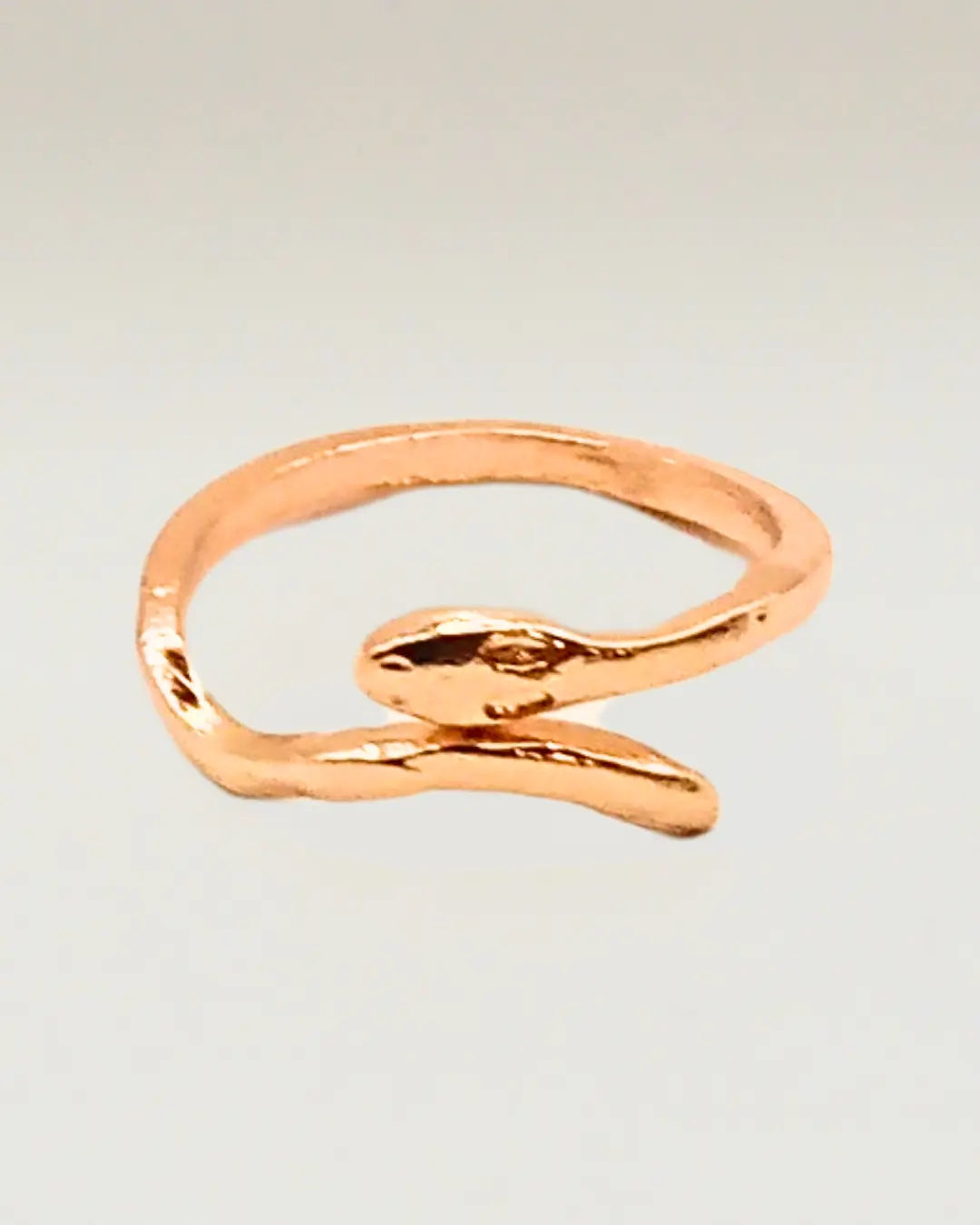 Round Snake Design Ring