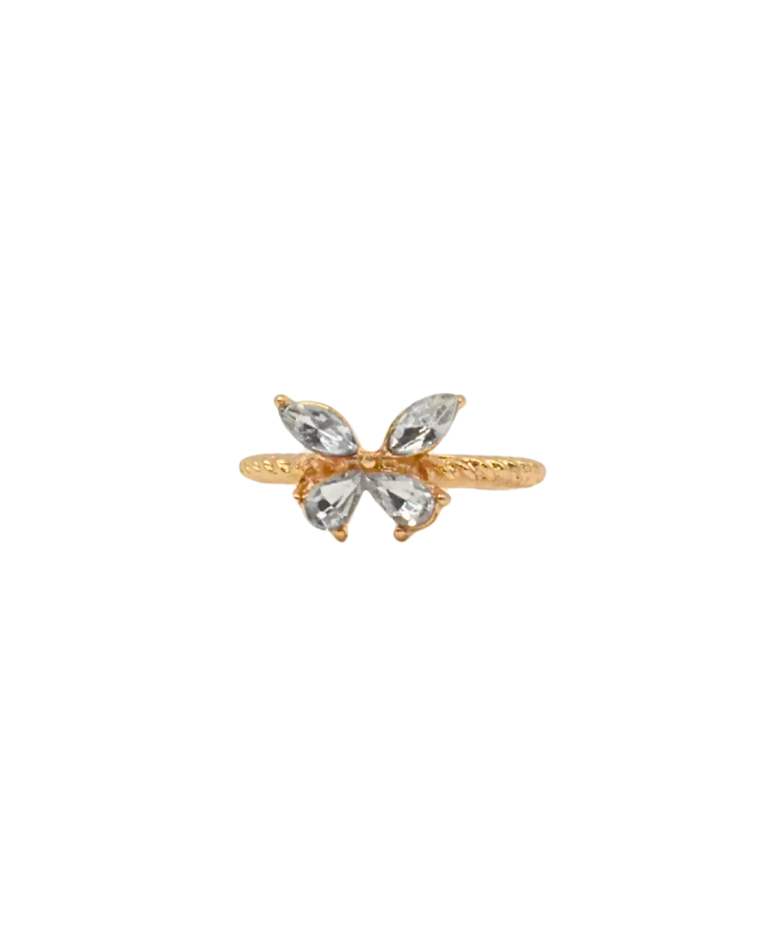 Zircon Butterfly Ring
