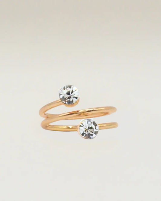 Double Round Wrap Ring