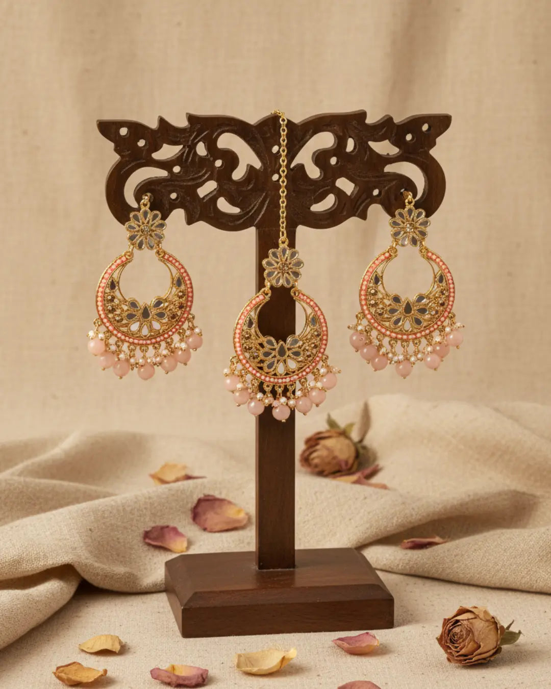Earrings and Tikka Set