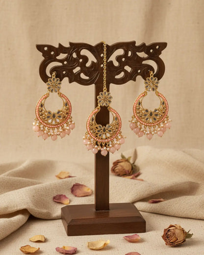 Earrings and Tikka Set