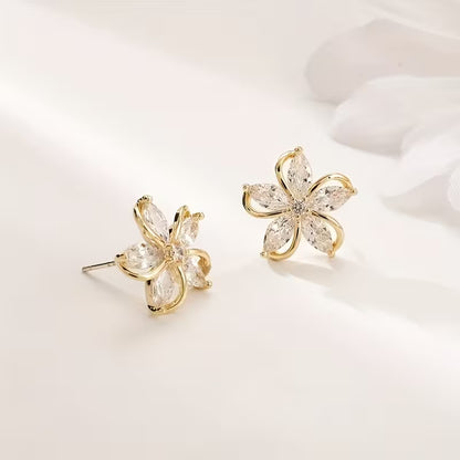 Flower Stud Earrings