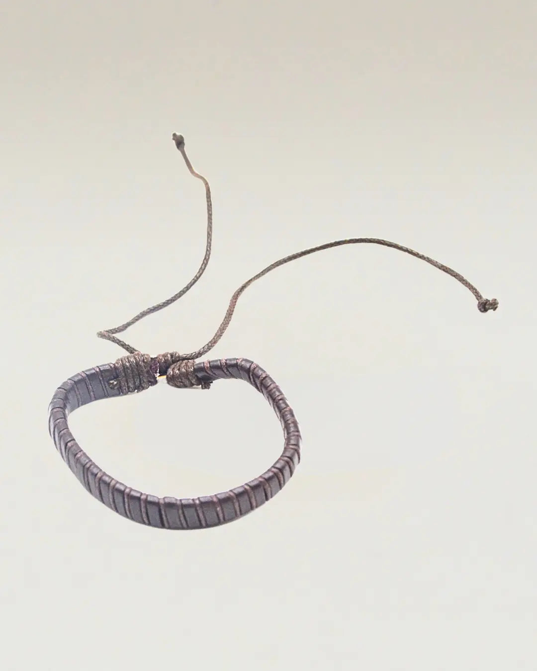 Wrapped Leather Bracelet