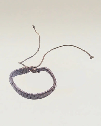 Wrapped Leather Bracelet