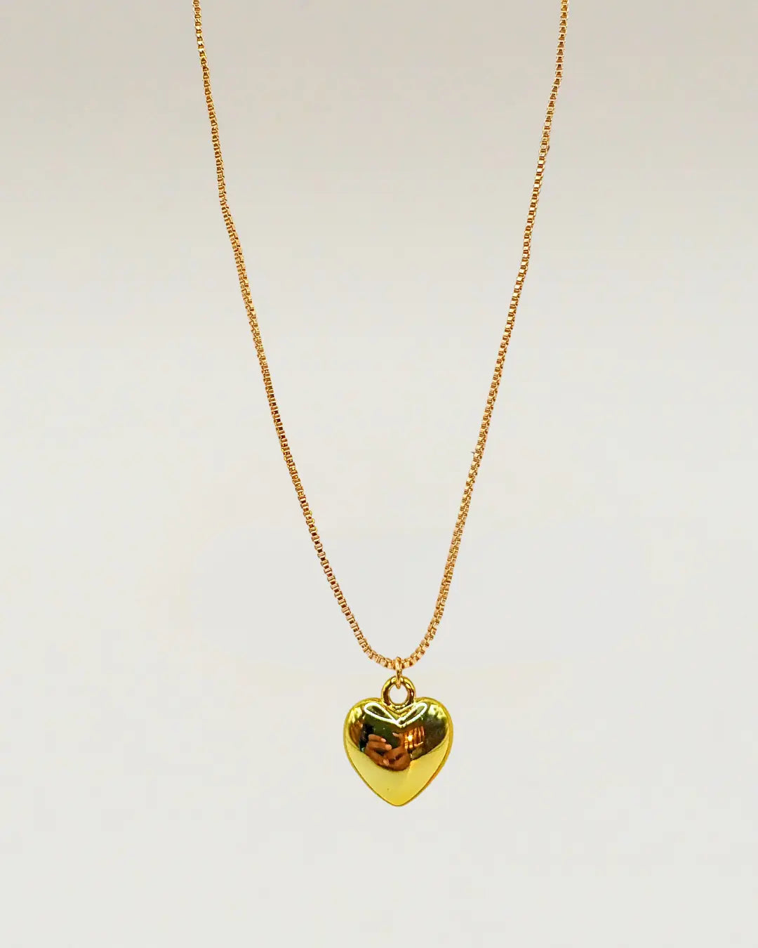 Flat Heart Necklace