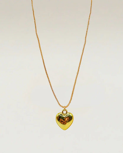 Flat Heart Necklace