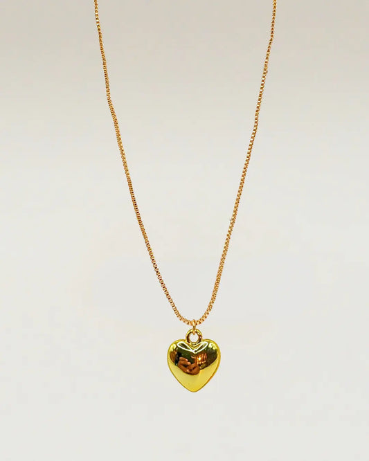 Flat Heart Necklace