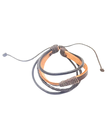 Faux Leather Bracelet