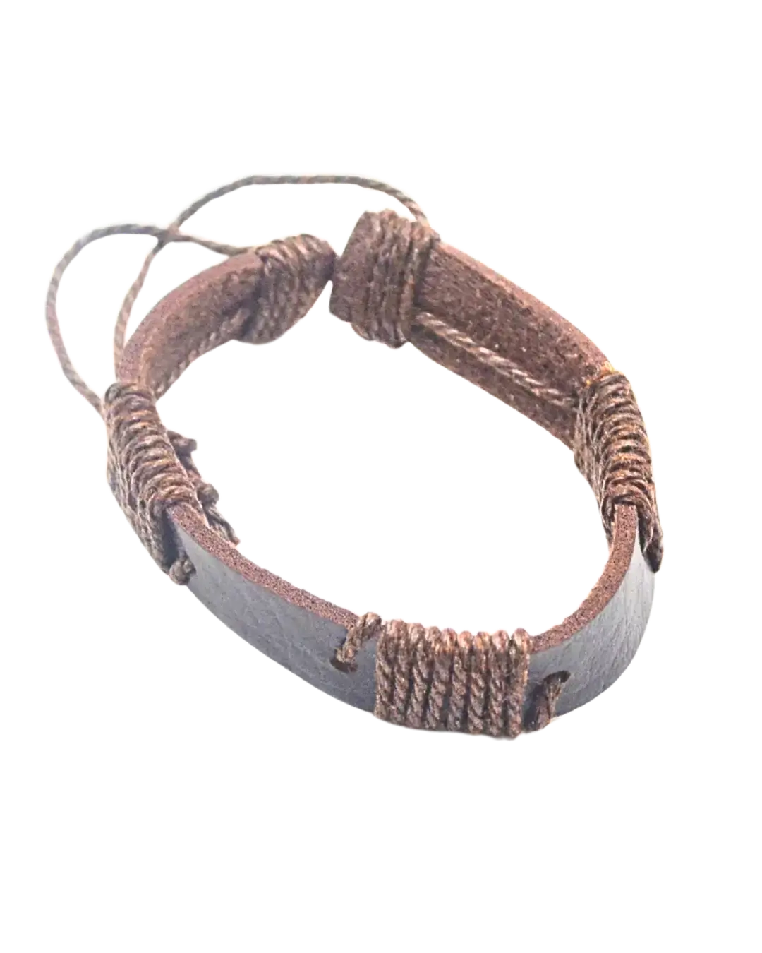 Leather Wrap Braided