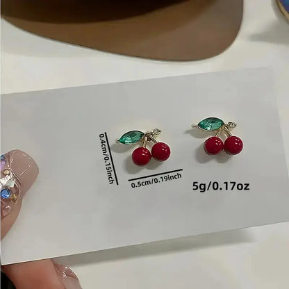 Cherry earrings