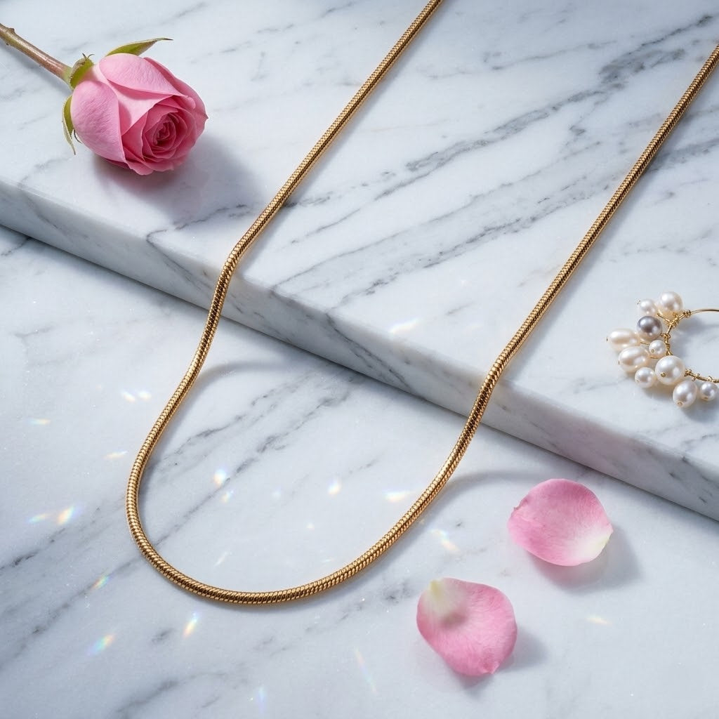 Smooth Link Chain Necklace