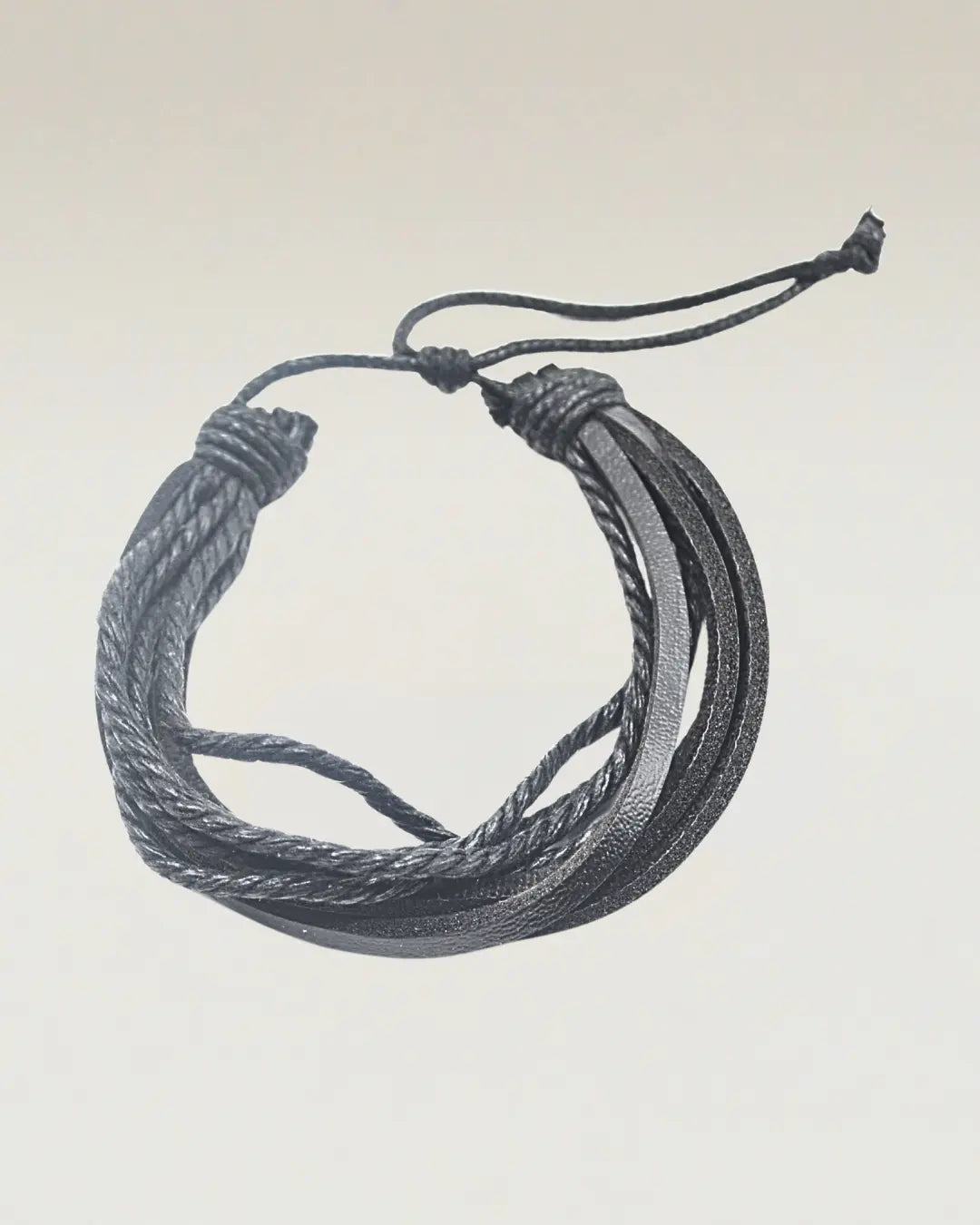 Leather Black Bracelets