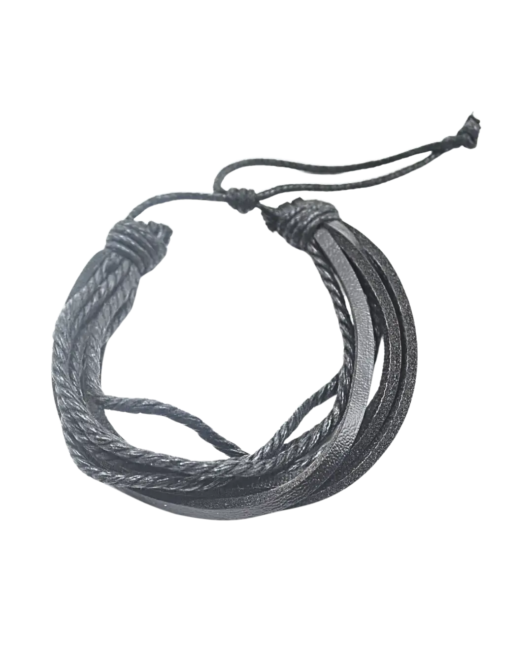 Leather Black Bracelets