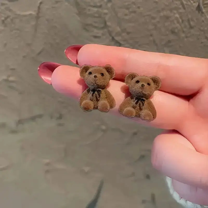 Teddy Bear Earrings