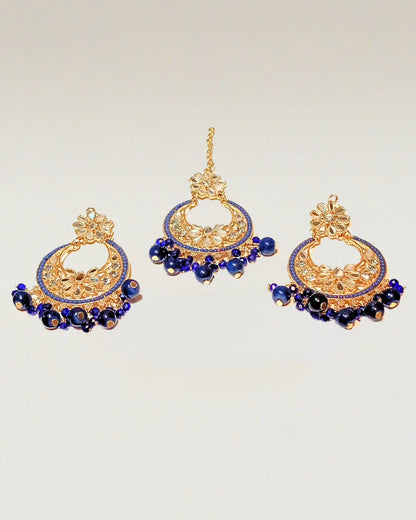 Earrings and Tikka Set