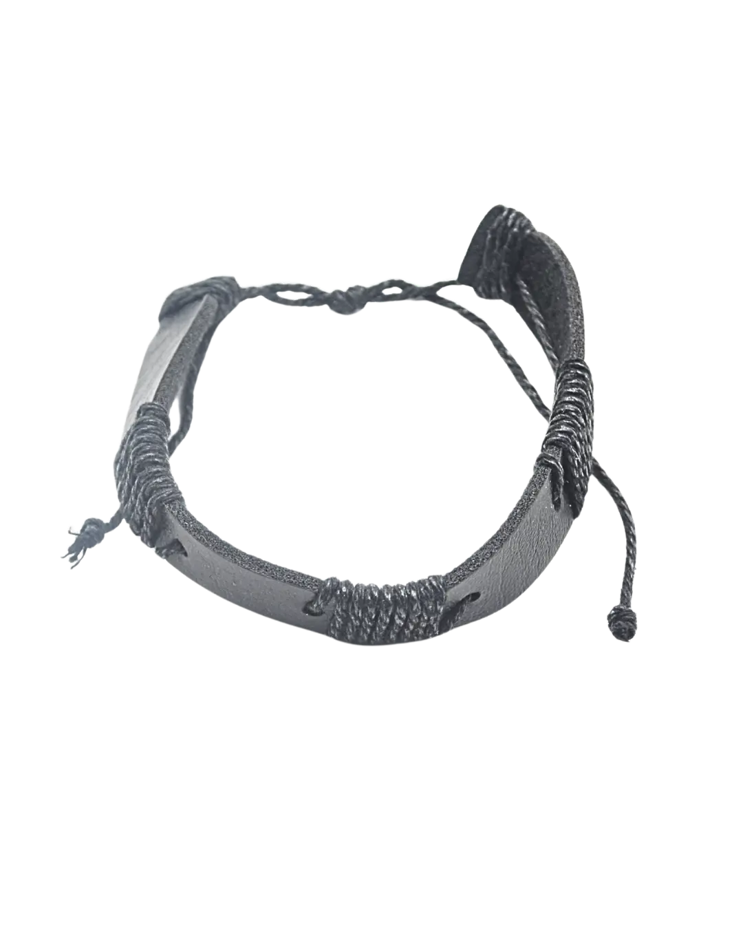 Leather Wrap Braided