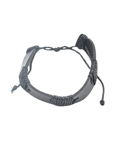 Leather Wrap Braided