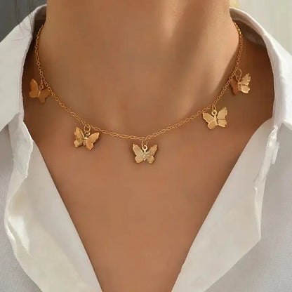 Butterfly Choker Necklace.