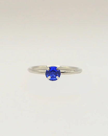 Silver Engagement Ring