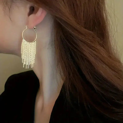 Golden Chain Earrings