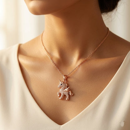 Unicorn Pendant Necklace
