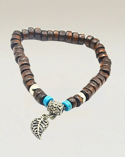 Brown Beaded Bracelet